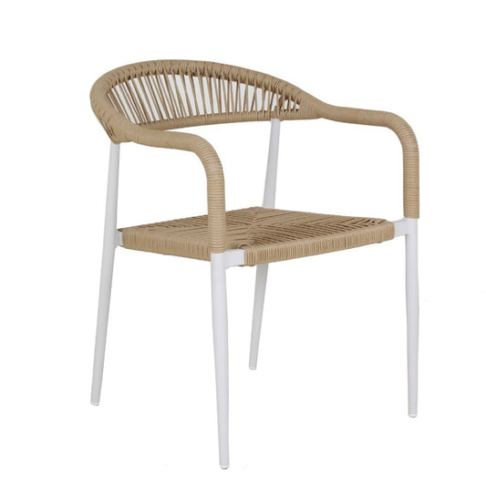 Silla Tejida Huatulco Beige