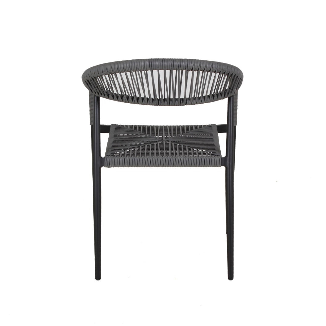 Silla Tejida Huatulco Gris