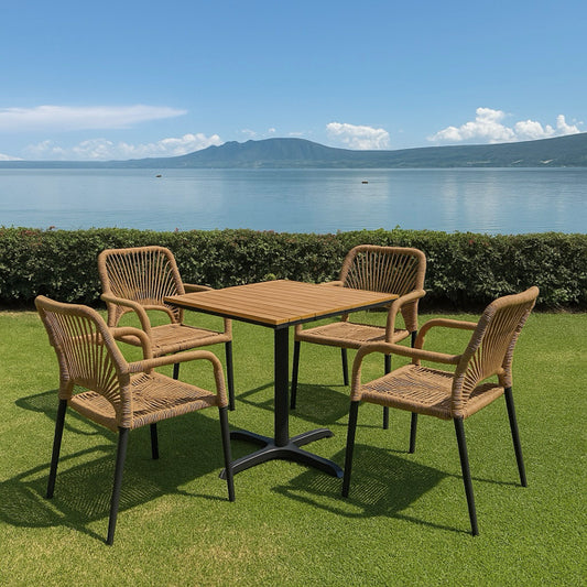 Silla Tejida Zipolite Beige