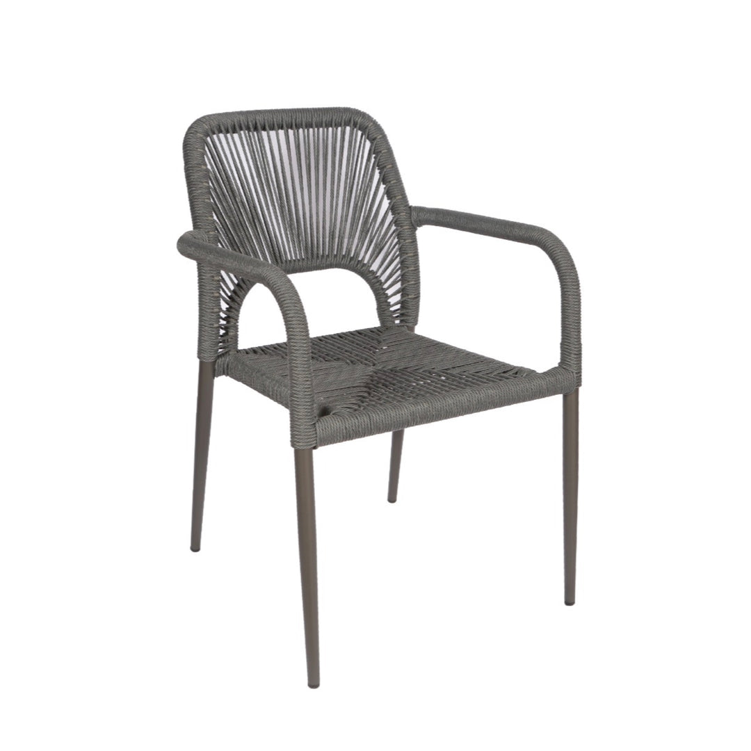 Silla Tejida Zipolite Gris
