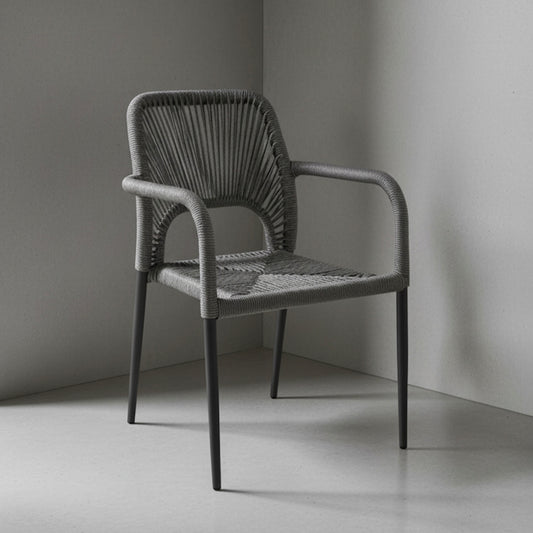 Silla Tejida Zipolite Gris