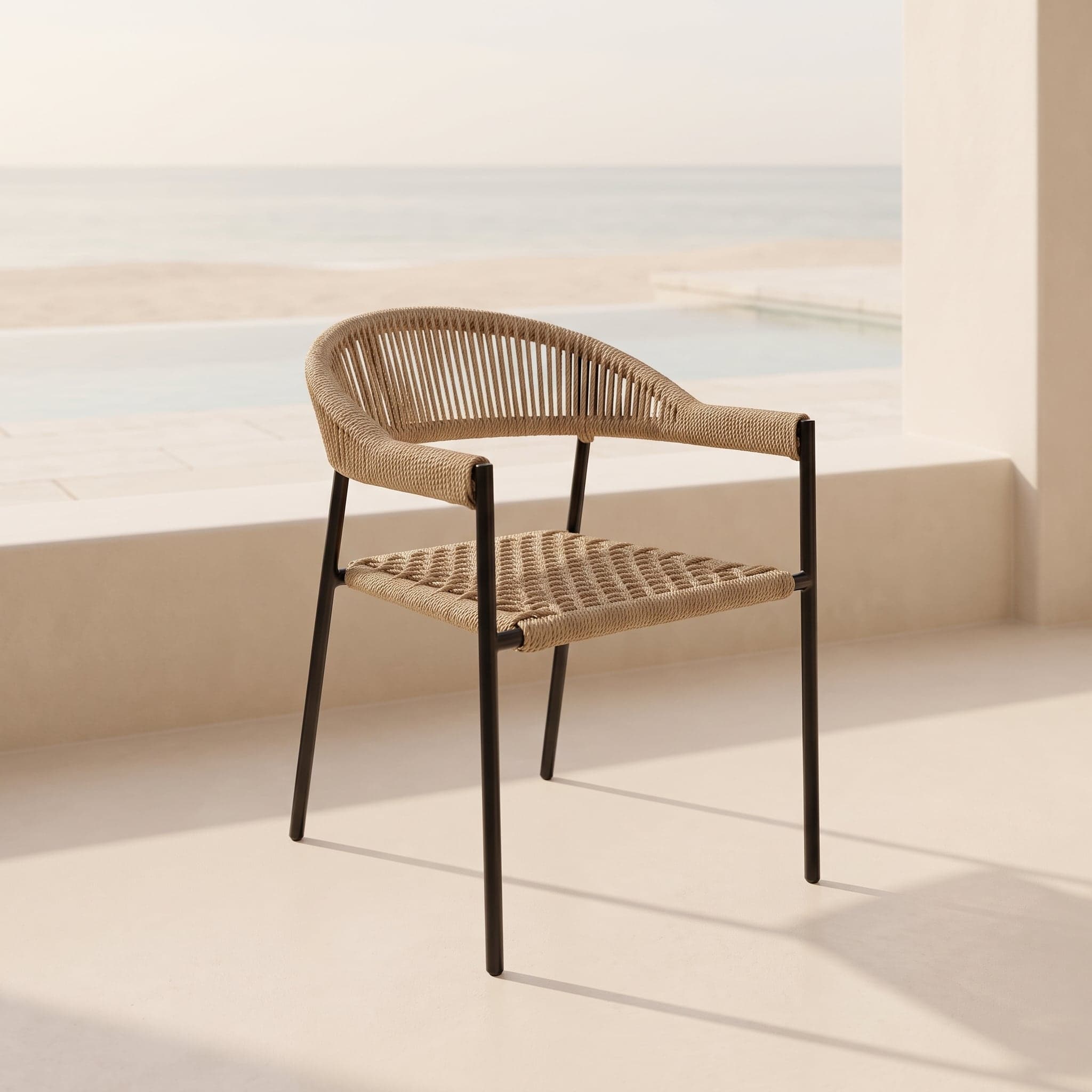 Silla Scanno color Beige