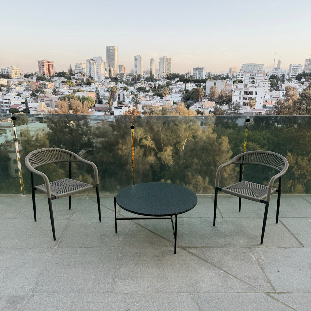 Mesa de Centro Gante Negro San Gabriel