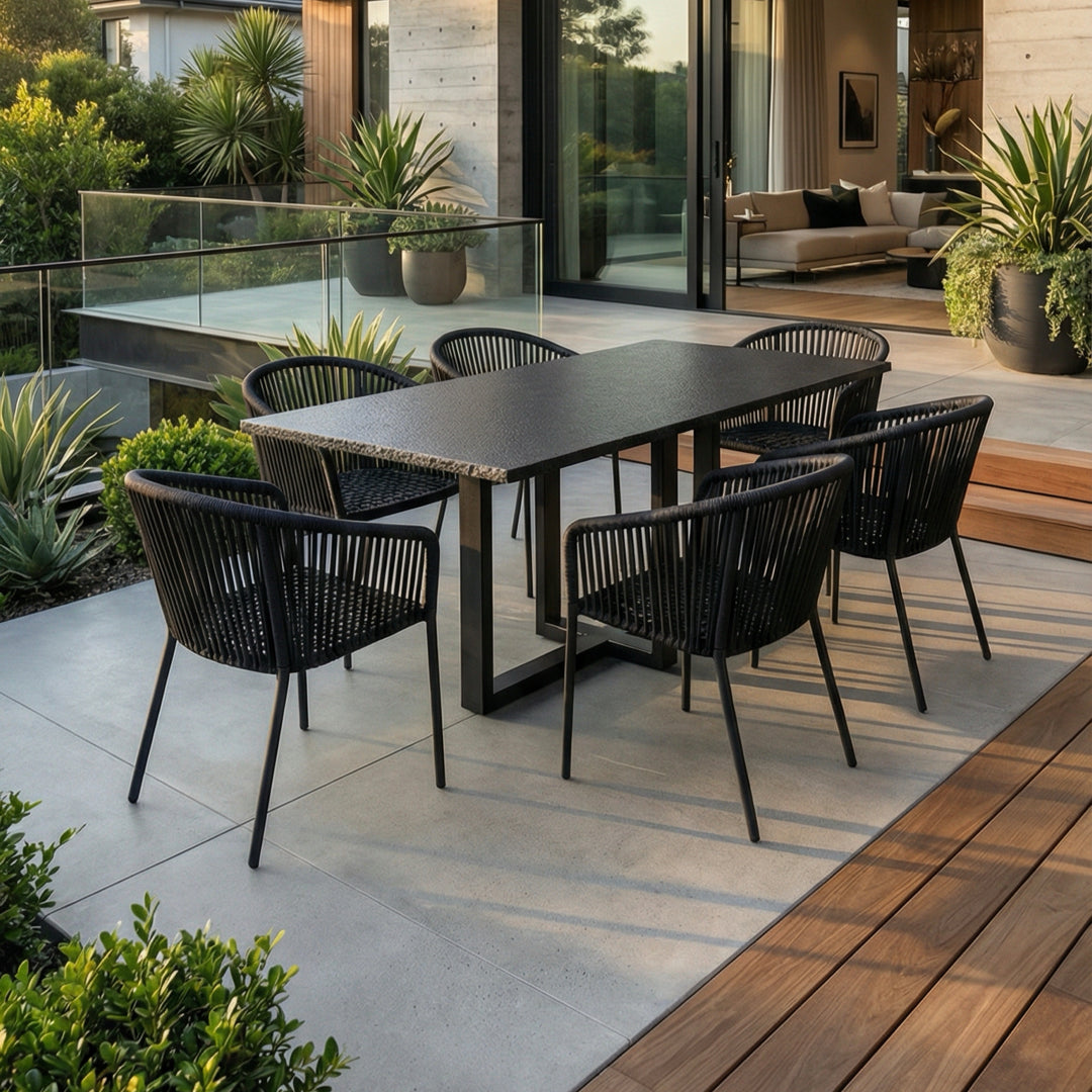 Mesa Nero Rectangular