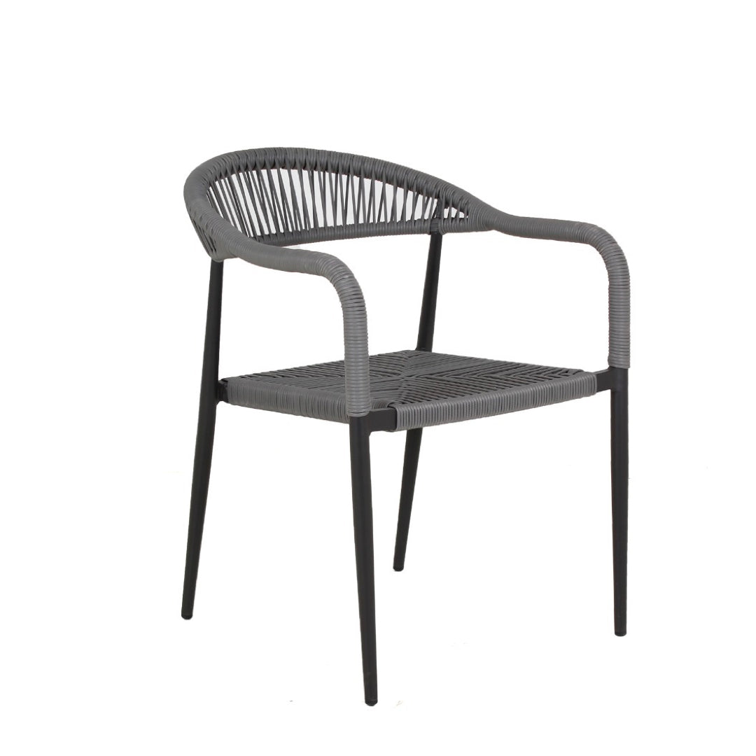 Silla Tejida Huatulco Gris