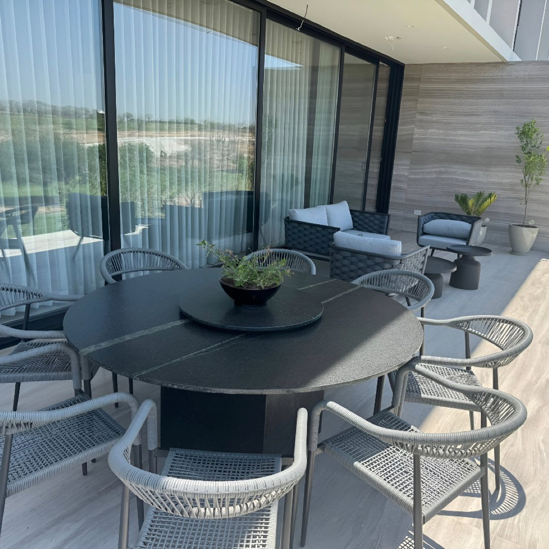 Silla Tejida Huatulco Gris