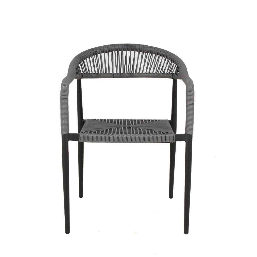 Silla Tejida Huatulco Gris