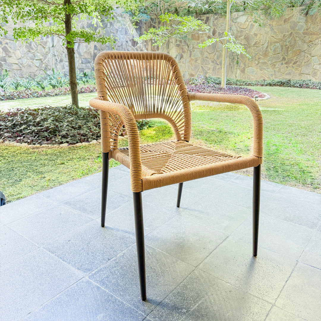 Silla Tejida Zipolite Beige