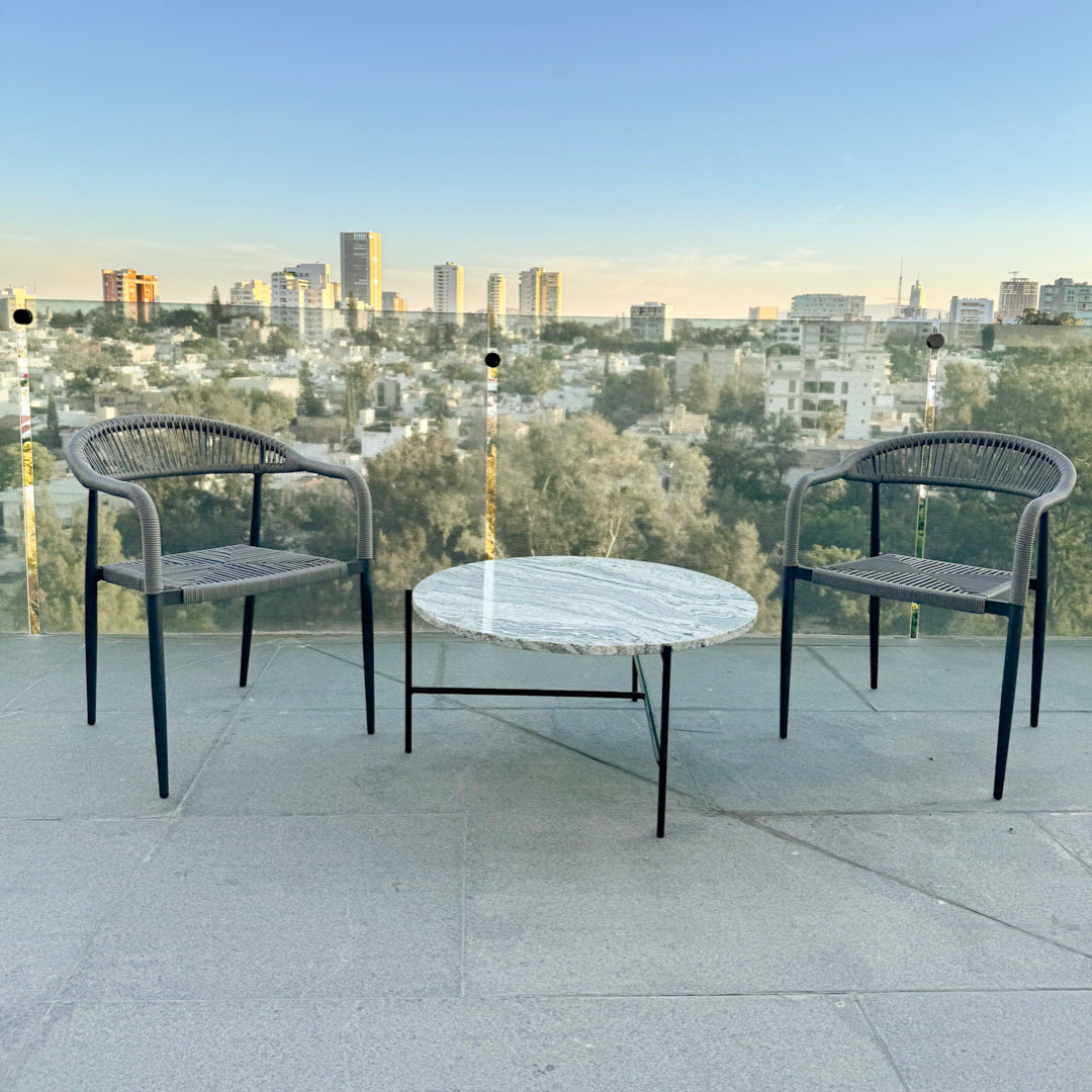 Silla Tejida Huatulco Gris